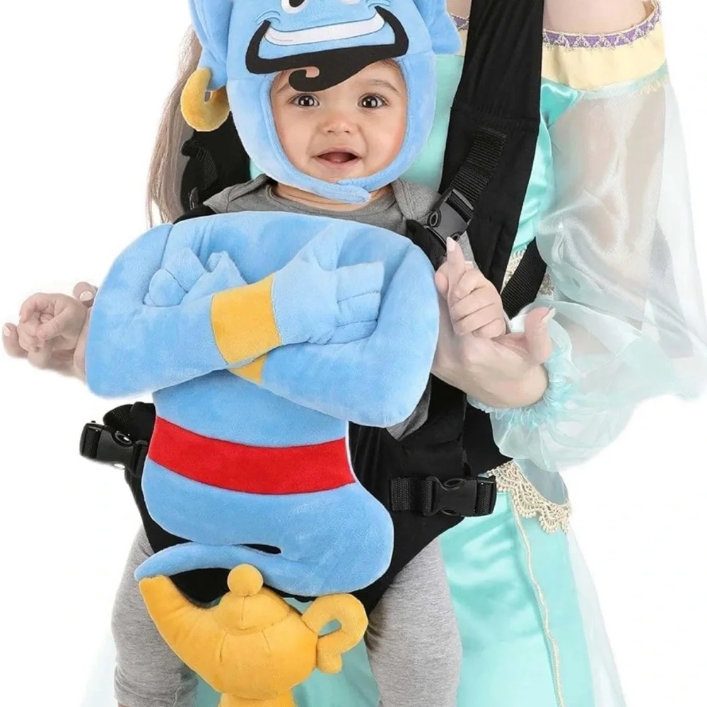 NEW Disney Baby Aladdin Genie Blue Baby Cover Costume Infants Dress Up NWT - Picture 6 of 7